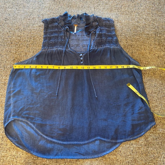 Free People Ruffle Me Up Sleeveless Top | Medium - Picture 7 of 11